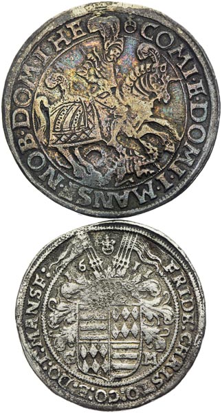 Silver coins (2 pcs) - front