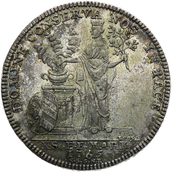 Thaler 1765 - front