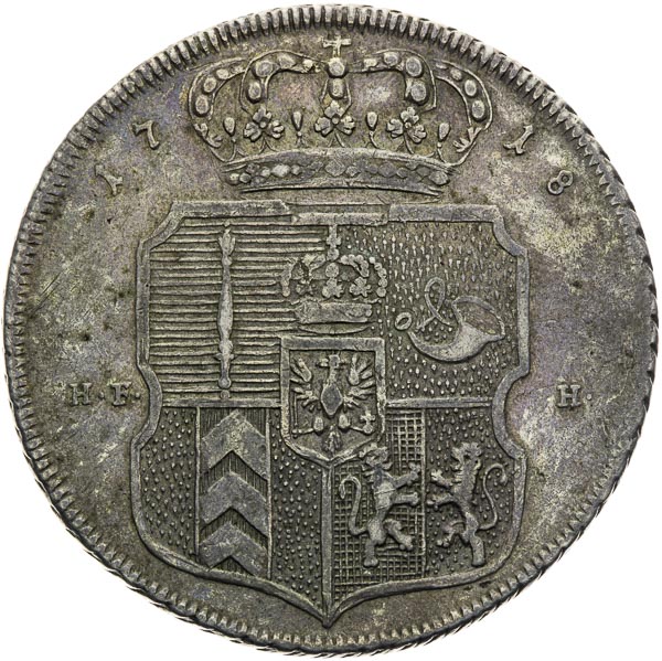 Thaler 1718 HFH - back