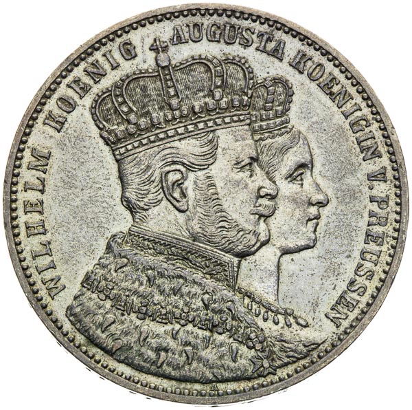 Coronation Thaler 1861 - front