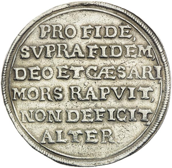 Thaler 1611 - back