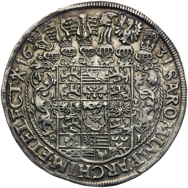 Thaler 1631 - back
