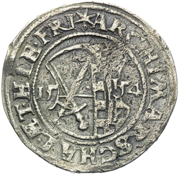 1/4 Thaler 1554 - back