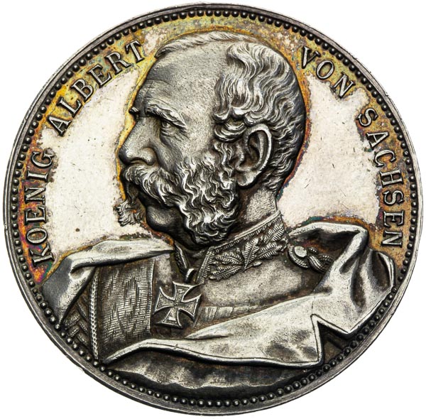 Silver medal 1898 - front