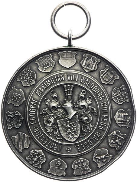Silver medal 1905 - back