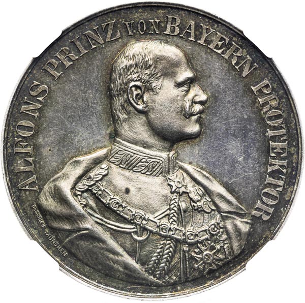 Silver medal 1905 - front