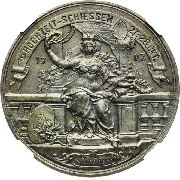 Medal 1907 - front