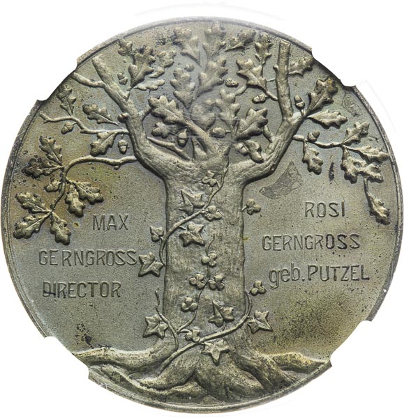 Medal 1907 - back