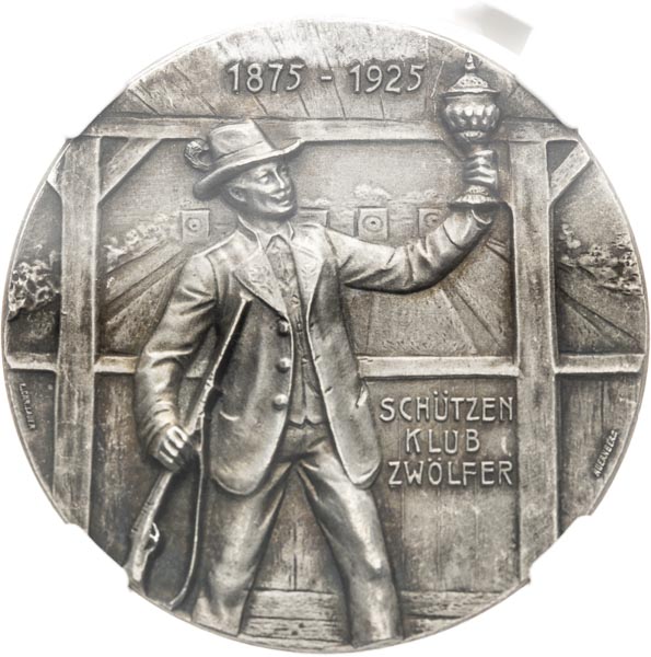 Silver medal 1925 - front