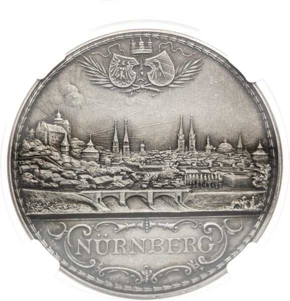 Silver medal 1925 - back