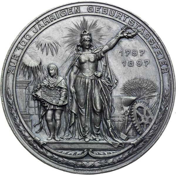 Medal 1897 - back