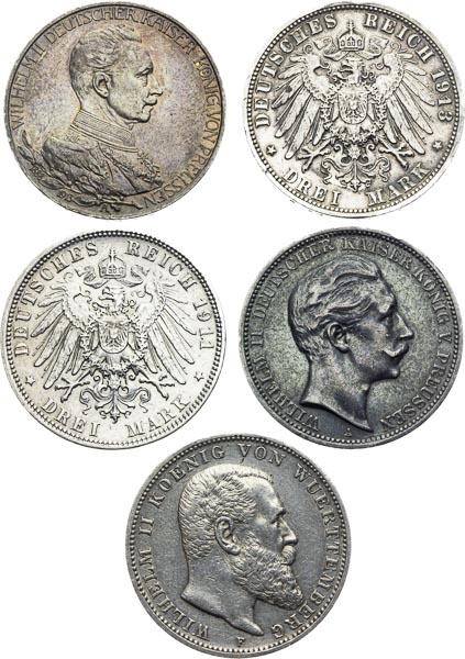 3 Mark (5 pcs) - front