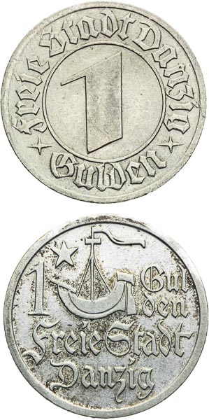 Gulden 1923, 1932 (2 pcs) - back