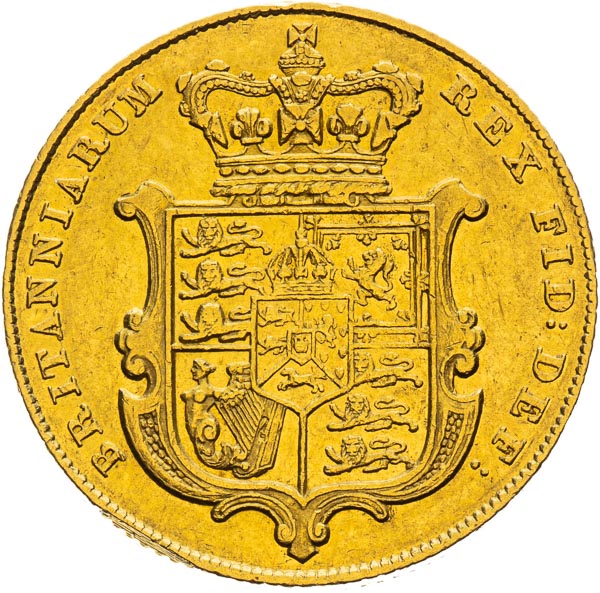Sovereign 1826 - back