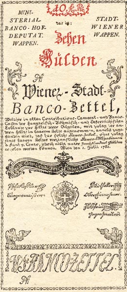 10 Gulden 1762 - front