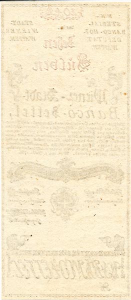 10 Gulden 1762 - back