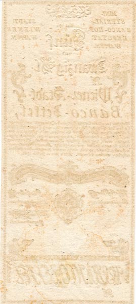 25 Gulden 1762 - back