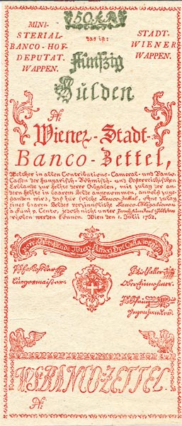 50 Gulden 1762 - front