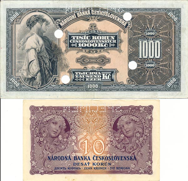 Lot of banknotes (2 pcs) - back