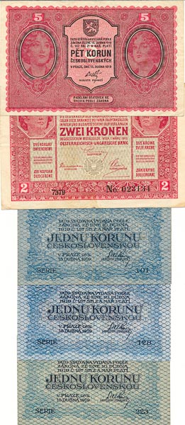 Lot of banknotes (2 pcs) - front