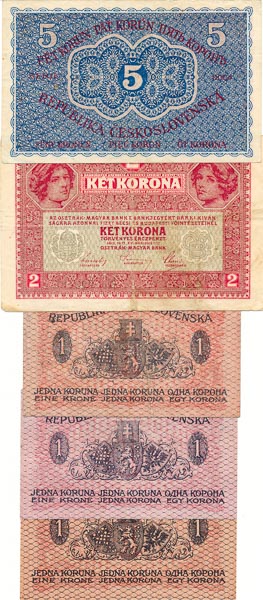 Lot of banknotes (2 pcs) - back