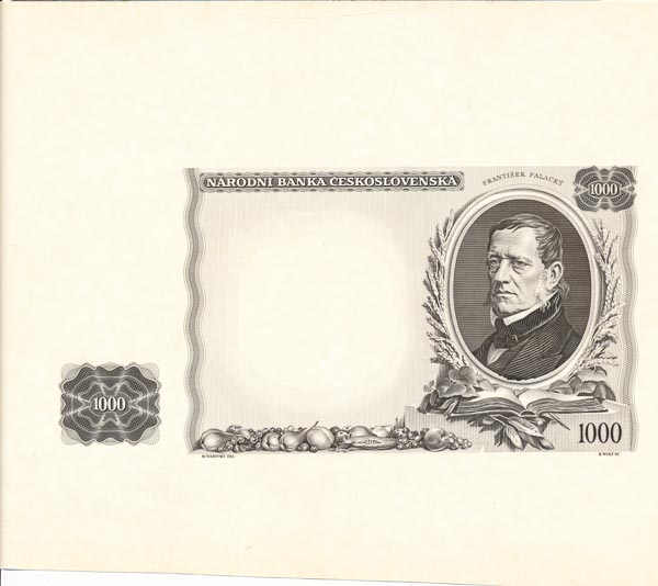 1000 Koruna 1934 - front