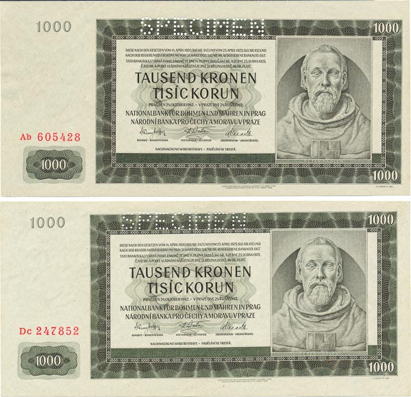 Lot bankovek (4 ks) - avers