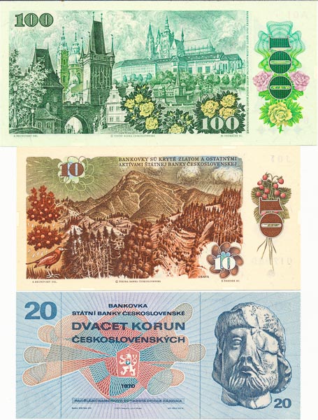 Lot of banknotes (3 pcs) - back