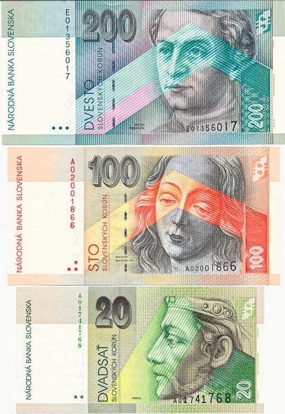 Lot of banknotes (3 pcs) - front