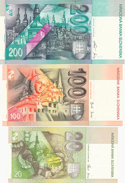 Lot of banknotes (3 pcs) - back