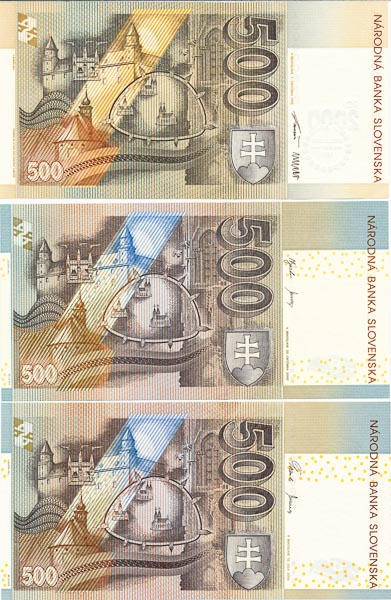 500 Koruna (3 pcs) - back