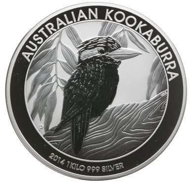 30 Dollar 2014 1kg Ag "Kookaburra"