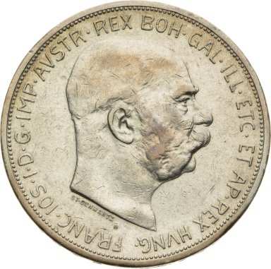 5 Koruna 1909 (Schwarz)