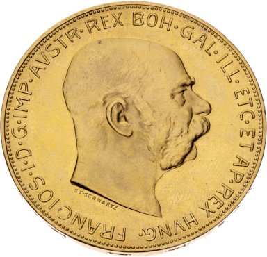 100 corona 1915 (restrike) - back