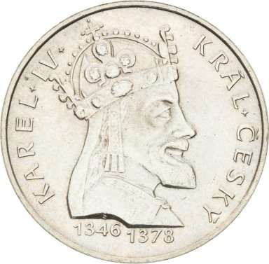 100 Kčs 1978 - Karel IV. - averz