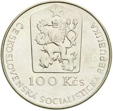 100 Koruna 1990 - Ján Kupecký - back