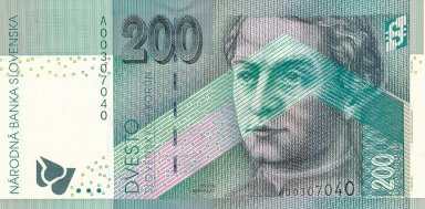 200 Koruna 2006 A - front