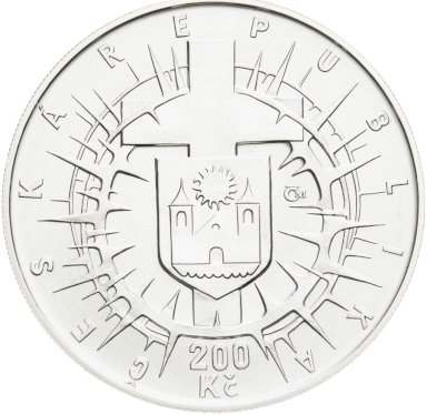 200 Koruna 2023 - 75th anniversary of the appointment of Josef Karel Matocha as Archbishop of Olomouc - back