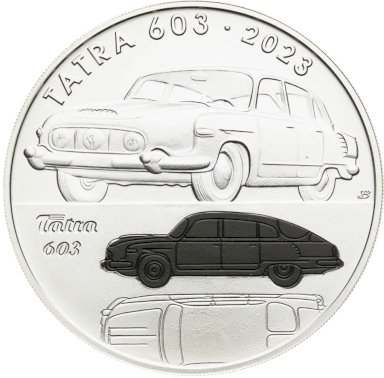 500 Koruna 2023 - Tatra 603 (BK) - front