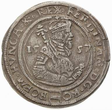 1/2 Thaler 1557 - front