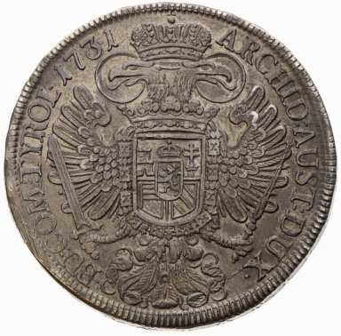 Thaler 1731 - back