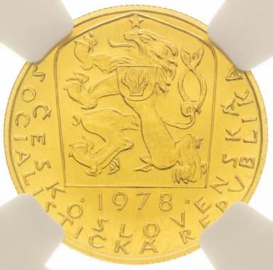 Ducat 1978 MS 64 - back