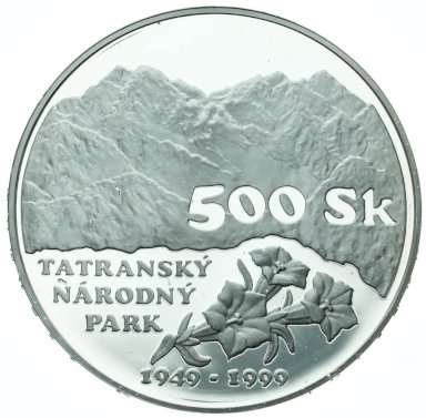 500 Koruna 1999 - TANAP (proof) - front