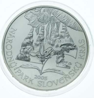 500 Sk 2005 - Slovenský kras (Slovak Karst) National Park - front