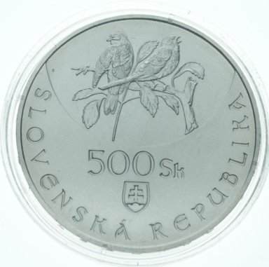 500 Sk 2005 - Slovenský kras (Slovak Karst) National Park - back