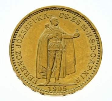 20 Koruna 1905 KB - averz