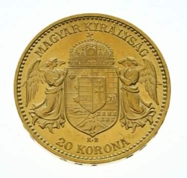 20 Koruna 1905 KB - reverz