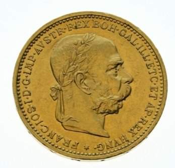 20 Koruna 1895 BZ - averz