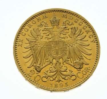 20 Koruna 1895 BZ - reverz