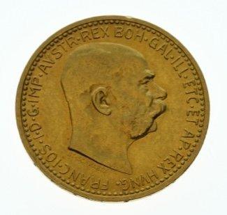 10 Koruna 1909 BZ- Schwartz - averz